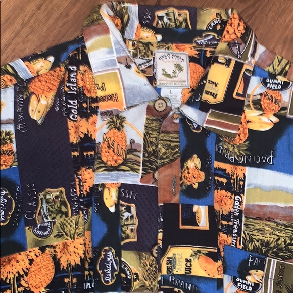 Colo wear Hawaiian shirt size large - Picture 2 of 4